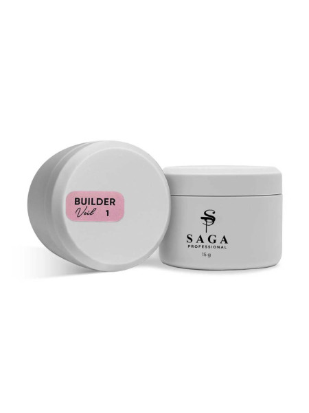 SAGA PROFESSIONAL Builder Gel Veil 01