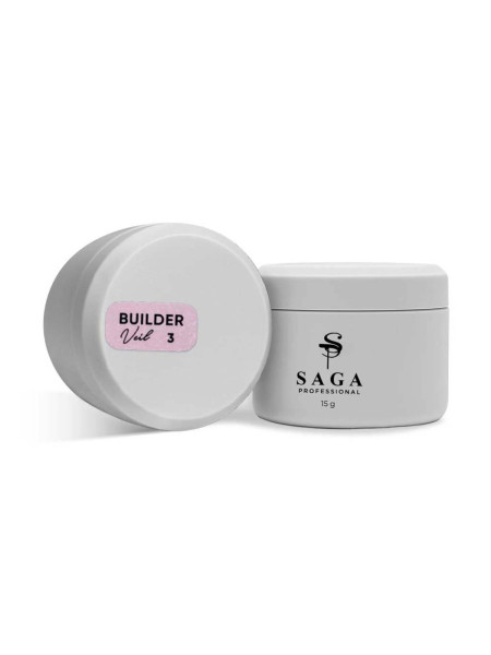 SAGA PROFESSIONAL Builder Gel Veil 03