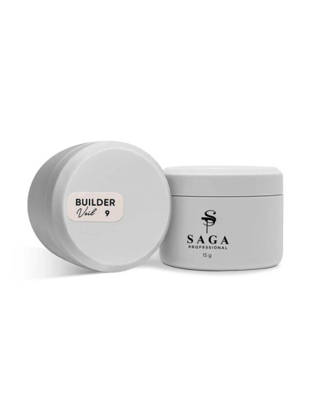 SAGA PROFESSIONAL Builder Gel Veil 09