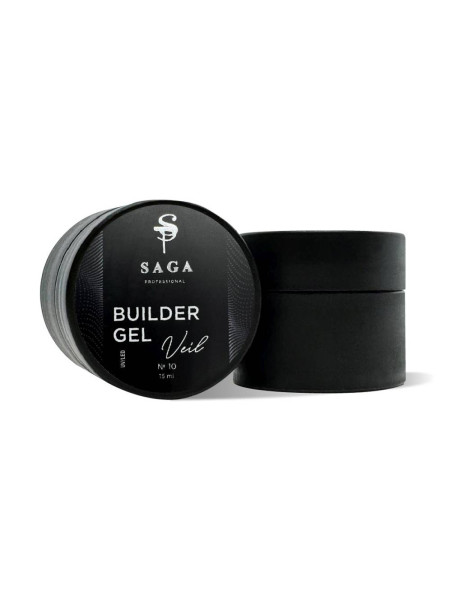 SAGA PROFESSIONAL Builder Gel Veil 10