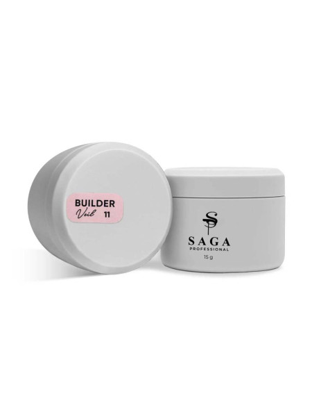 SAGA PROFESSIONAL Builder Gel Veil 11