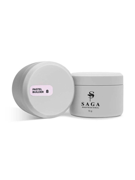 SAGA PROFESSIONAL Builder Gel Pastel 15g 08