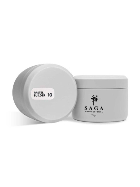 SAGA PROFESSIONAL Builder Gel Pastel 15g 10