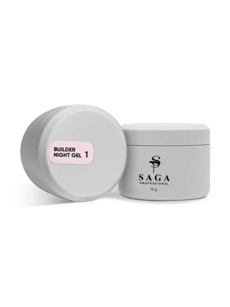 SAGA PROFESSIONAL Builder Gel Night 15g 01