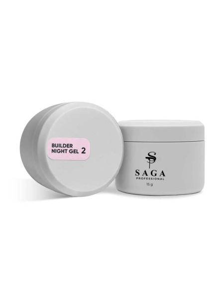 SAGA PROFESSIONAL Builder Gel Night 15g 02
