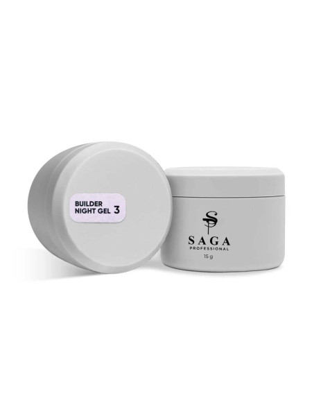 SAGA PROFESSIONAL Builder Gel Night 15g 03