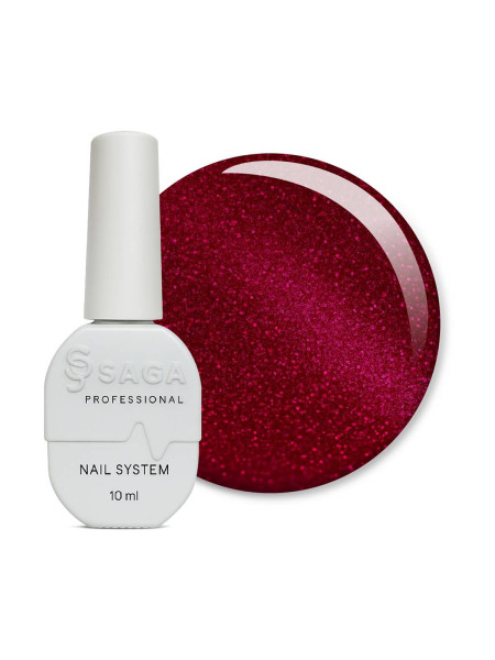 SAGA PROFESSIONAL Shine Cat Gel Polish 10ml 01 (cherry)