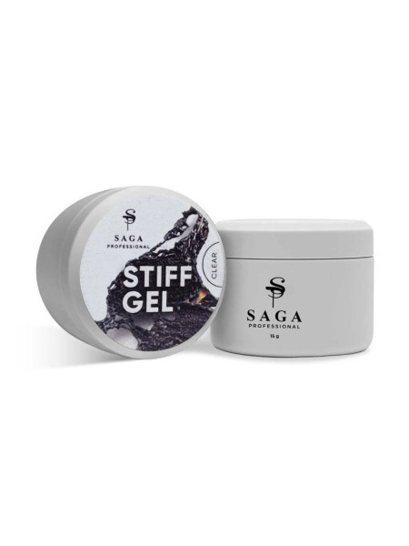 SAGA PROFESSIONAL Stiff Gel 15ml Clear