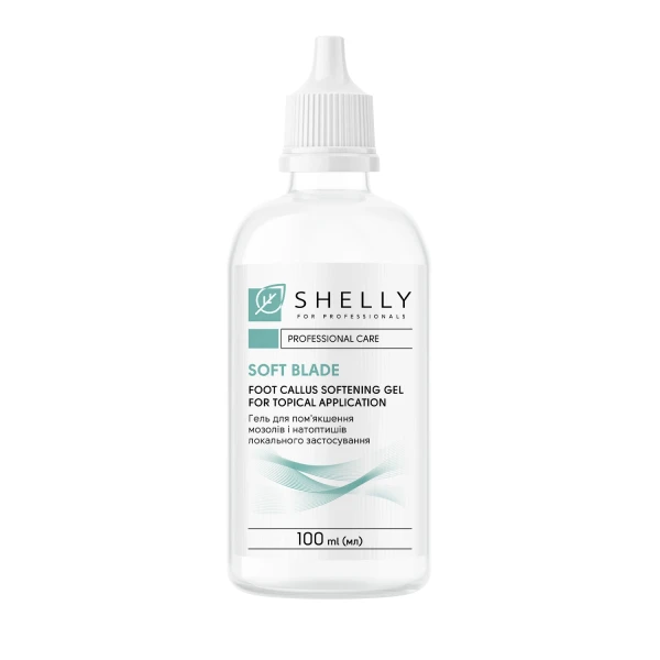 Shelly - Bőrkeményedés-lágyító lúgos gél - 100 ml
