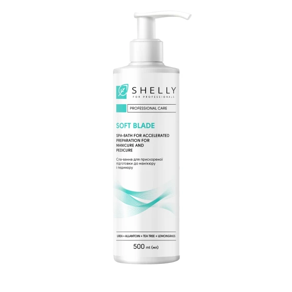Shelly - Habfürdő manikűrhöz és pedikűrhöz ureával - 500 ml