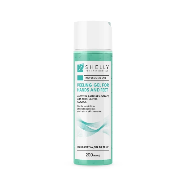 Shelly - Hámlasztó kéz- és lábgél AHA-savakkal és aloe verával - 200 ml