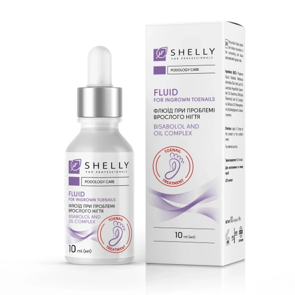 Shelly - Körömápoló folyadék benőtt körömre bisabolollal és természetes olajokkal - 10 ml