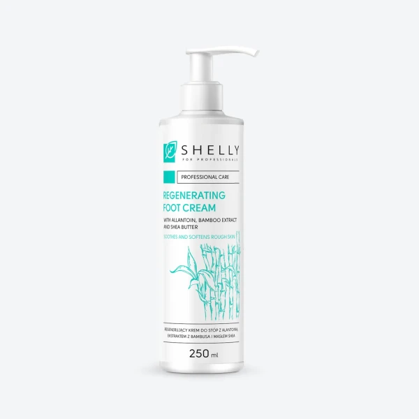 Shelly - Regeneráló lábkrém allantoinnal, bambuszkivonattal és shea vajjal - 250 ml
