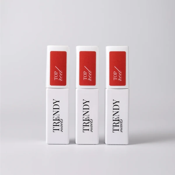 TRENDY NAILS Top color RED 8 ml