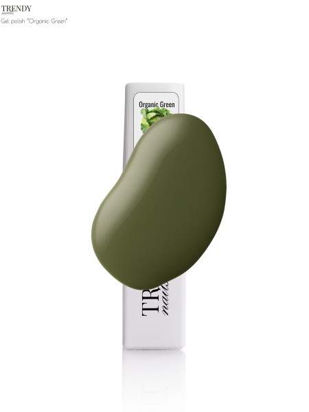TRENDY NAILS Gel polish "Organic green" 8ml