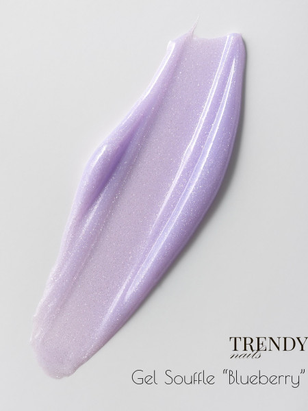 TRENDY NAILS Souffle gel Blueberry 15ml