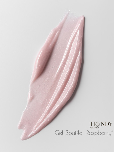 TRENDY NAILS Souffle gel Raspberry 15ml