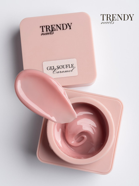 TRENDY NAILS Souffle gel Caramel