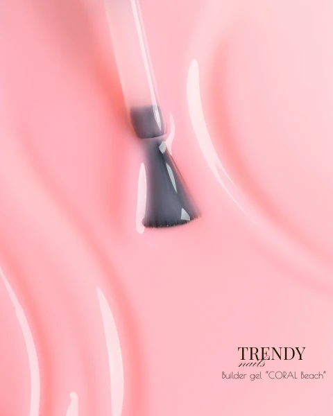 TRENDY NAILS Builder Gel in a Bottle - Beach Coral