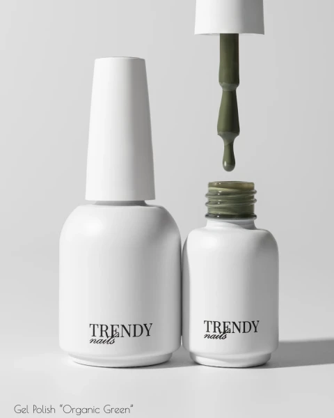 TRENDY NAILS GEL POLISH - ORGANIC GREEN