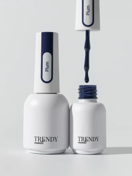 TRENDY NAILS GEL POLISH - PLUM