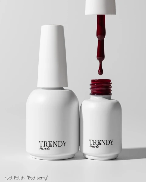 TRENDY NAILS GEL POLISH - RED BERRY