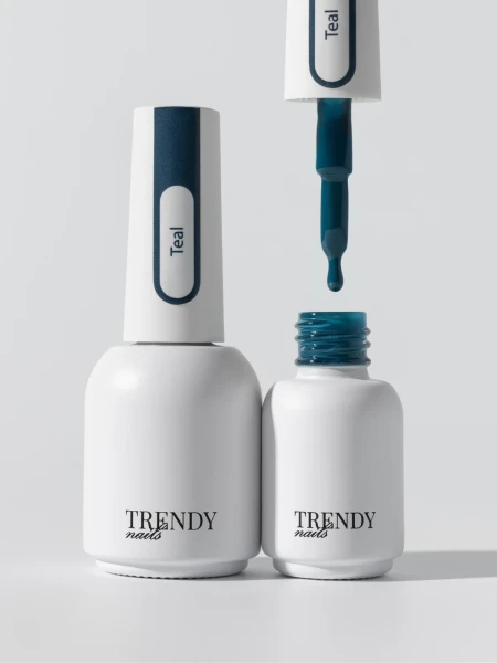 TRENDY NAILS GEL POLISH - TEAL