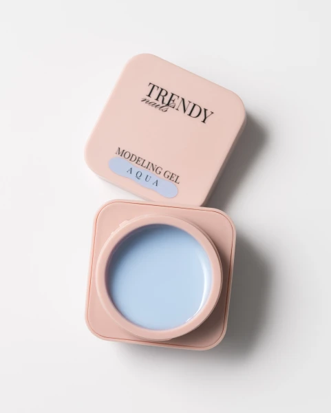 TRENDY NAILS Modeling gel - AQUA, 15 ml