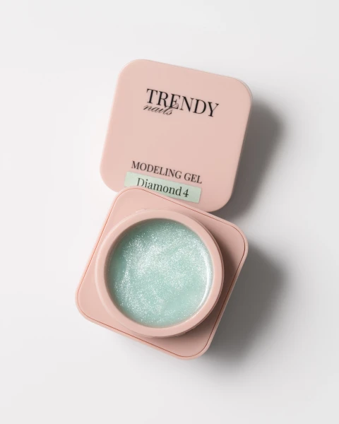 TRENDY NAILS Modeling gel - Diamond 4, 30 ml