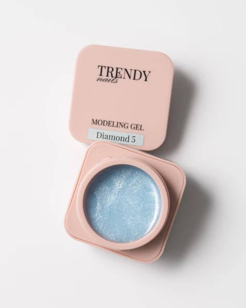 TRENDY NAILS Modeling gel - Diamond 5, 30 ml