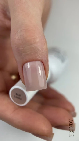 TRENDY NAILS TOP - Camel