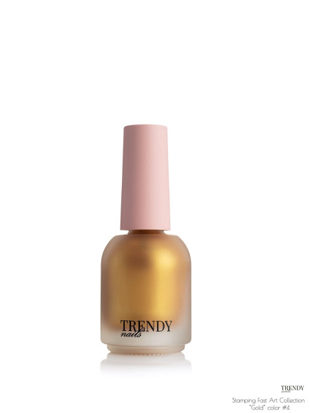 TRENDY NAILS STAMPING color №4 (gold)