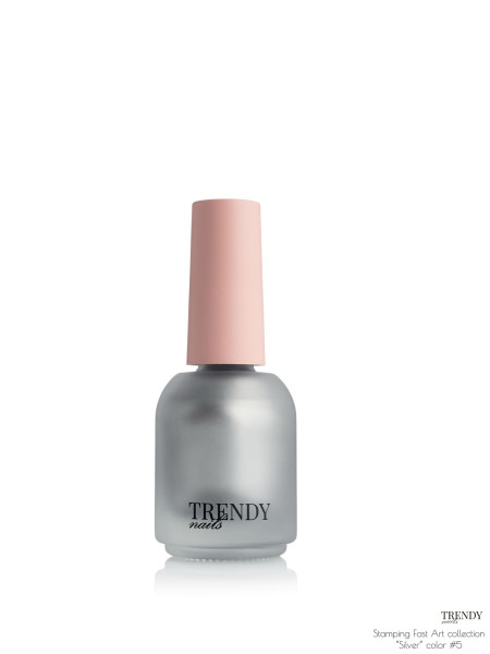 TRENDY NAILS STAMPING color №5 (silver)