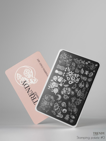 TRENDY NAILS STAMPING PALETE №3