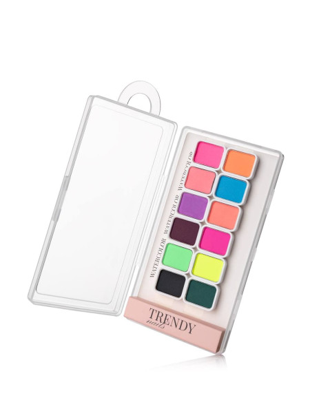 TRENDY NAILS NEON Watercolour 12 db